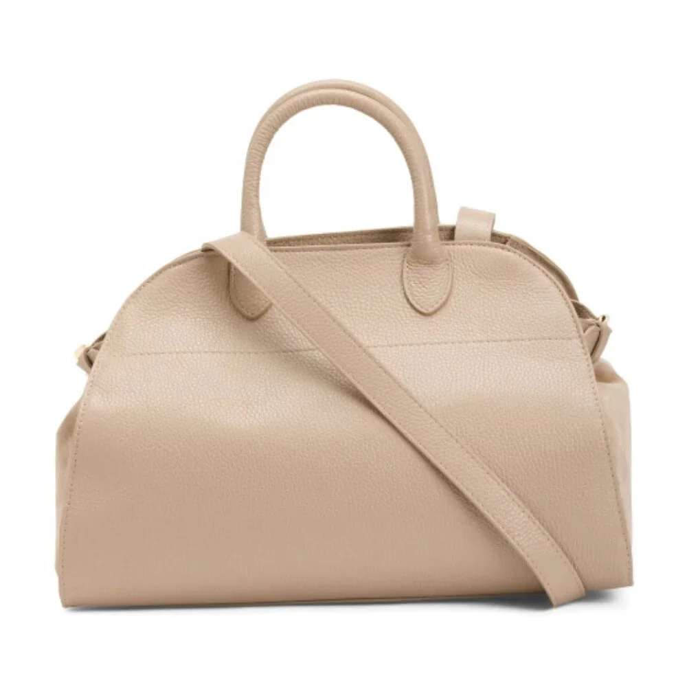 Anna Paola sleek taupe
